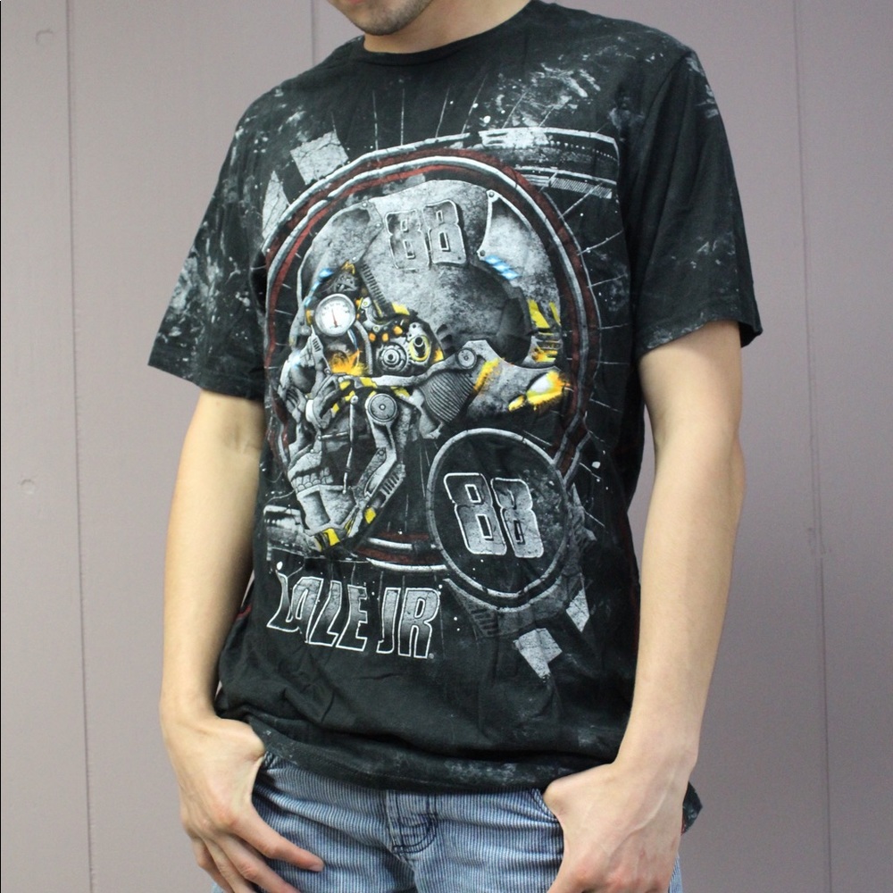 Nascar Dale Earnhardt Jr. #88 Black Tee